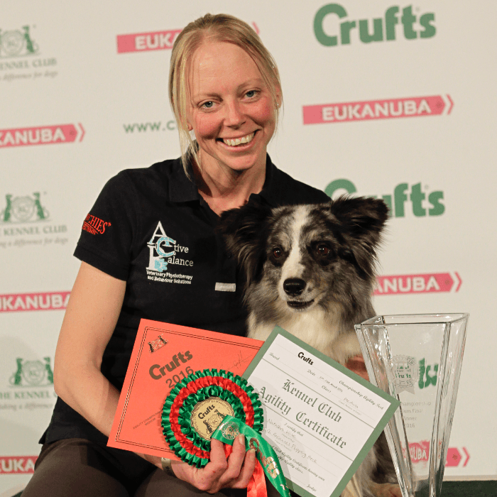 Natasha & Dizzy Championship Winners Crufts 2016